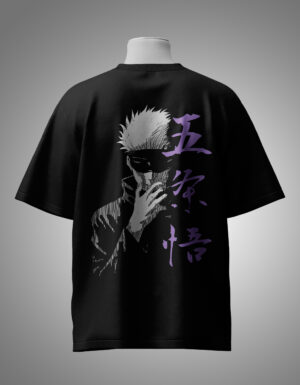 B Site Mockup Gojo Satoru Oversized Tee