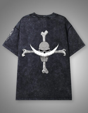 Portgas D. Ace Acid Wash Oversized Tee