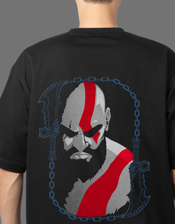 Back God Of War Kratos Oversized Tee