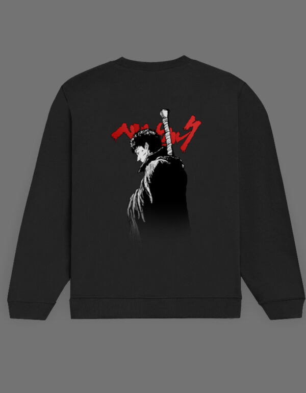 Berserk Guts Slayer Oversized Unisex Sweatshirt – Dark Anime Streetwear