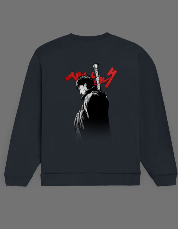 Berserk Guts Slayer Oversized Unisex Sweatshirt – Dark Anime Streetwear