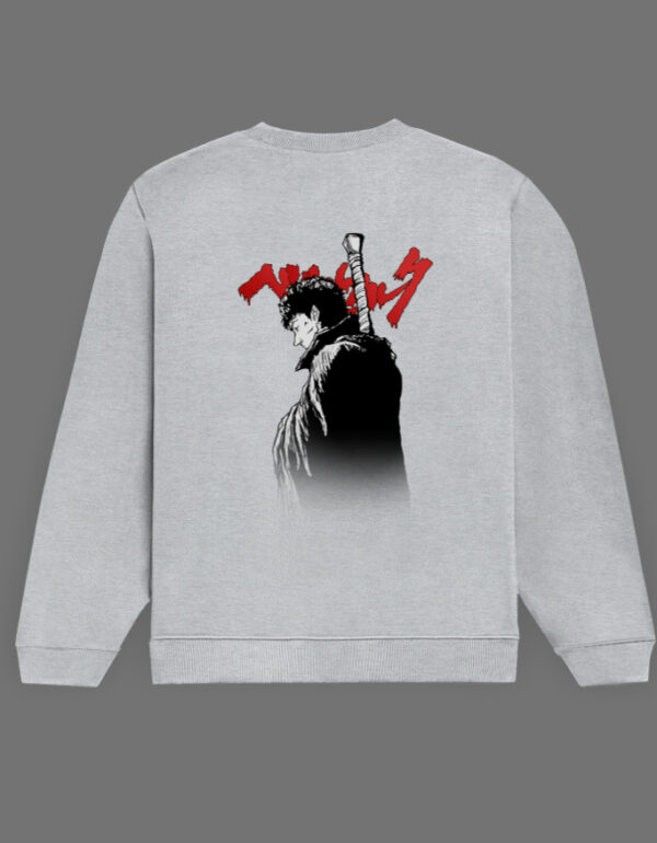 Berserk Guts Slayer Oversized Unisex Sweatshirt – Dark Anime Streetwear