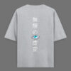 Gojo Satoru Oversized Unisex T-Shirt – Infinite Void Vinyl Puff Print | Jujutsu Kaisen Anime Tee