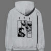 Unisex Berserk – Guts "Black Swordsman" Puff Print Hoodie | Anime Streetwear | Otaku wear