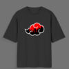 Akatsuki Cloud Oversized Unisex T-Shirt – Naruto Anime Streetwear