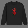 Berserk Guts Slayer Oversized Unisex Sweatshirt – Dark Anime Streetwear