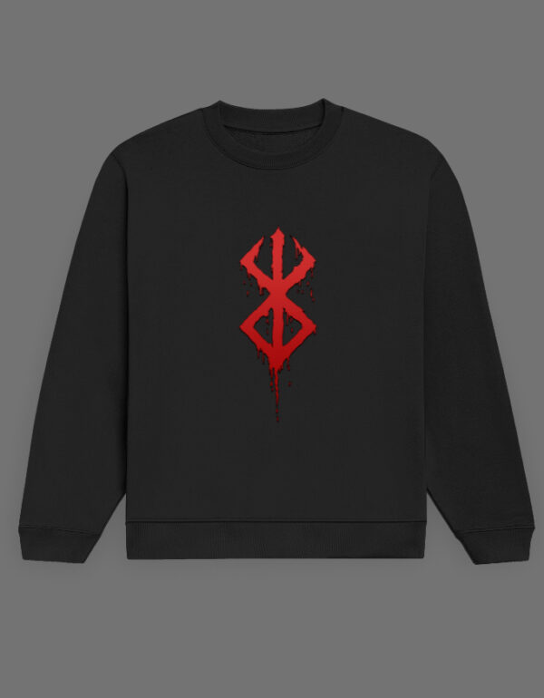 Berserk Guts Slayer Oversized Unisex Sweatshirt – Dark Anime Streetwear