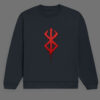 Berserk Guts Slayer Oversized Unisex Sweatshirt – Dark Anime Streetwear