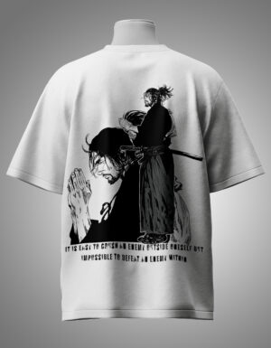 B Site Mockup Premium Miyamoto Musashi oversized Tee