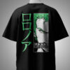 B Site Mockup Roronoa Zoro "Train with Zoro" Oversized Tee
