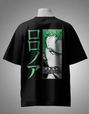 B Site Mockup Roronoa Zoro "Train with Zoro" Oversized Tee