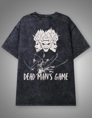 B Site Mockup Premium Zoro asura oversized tee