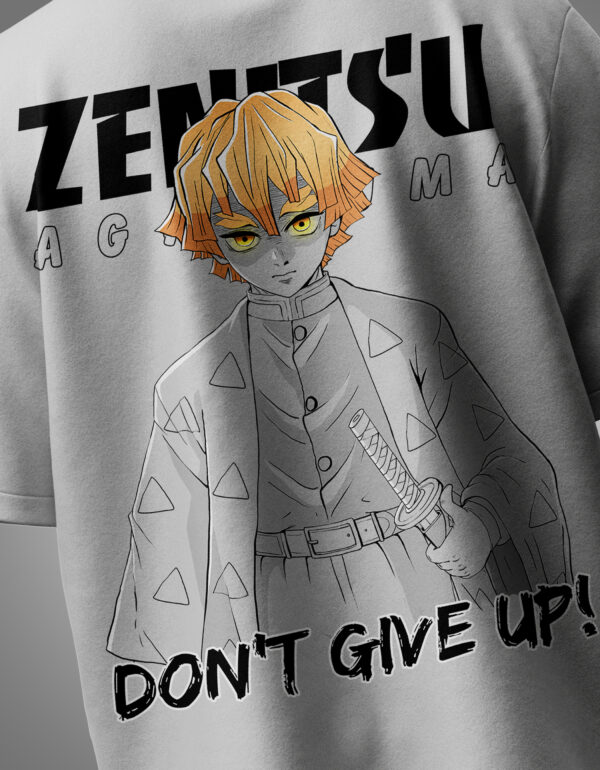 Demon Slayer Zenitsu Oversized Tee
