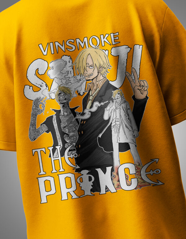 One Piece Vinsmoke Sanji Oversized Tee