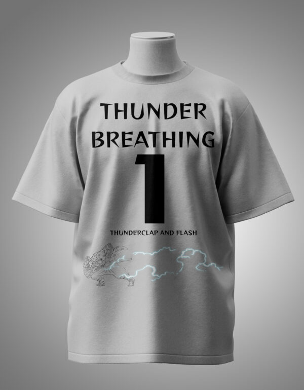 Demon Slayer Zenitsu Oversized Tee