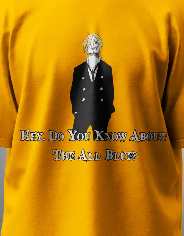 One Piece Vinsmoke Sanji Oversized Tee