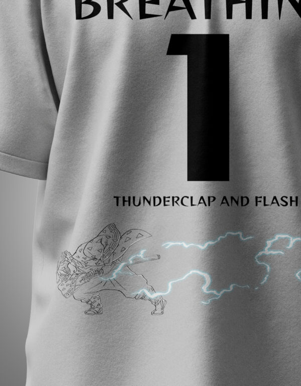 Demon Slayer Zenitsu Oversized Tee