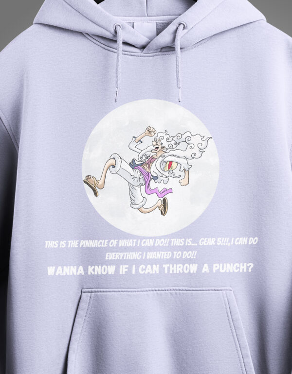 One Piece Gear 5 Luffy Oversized Hoodie